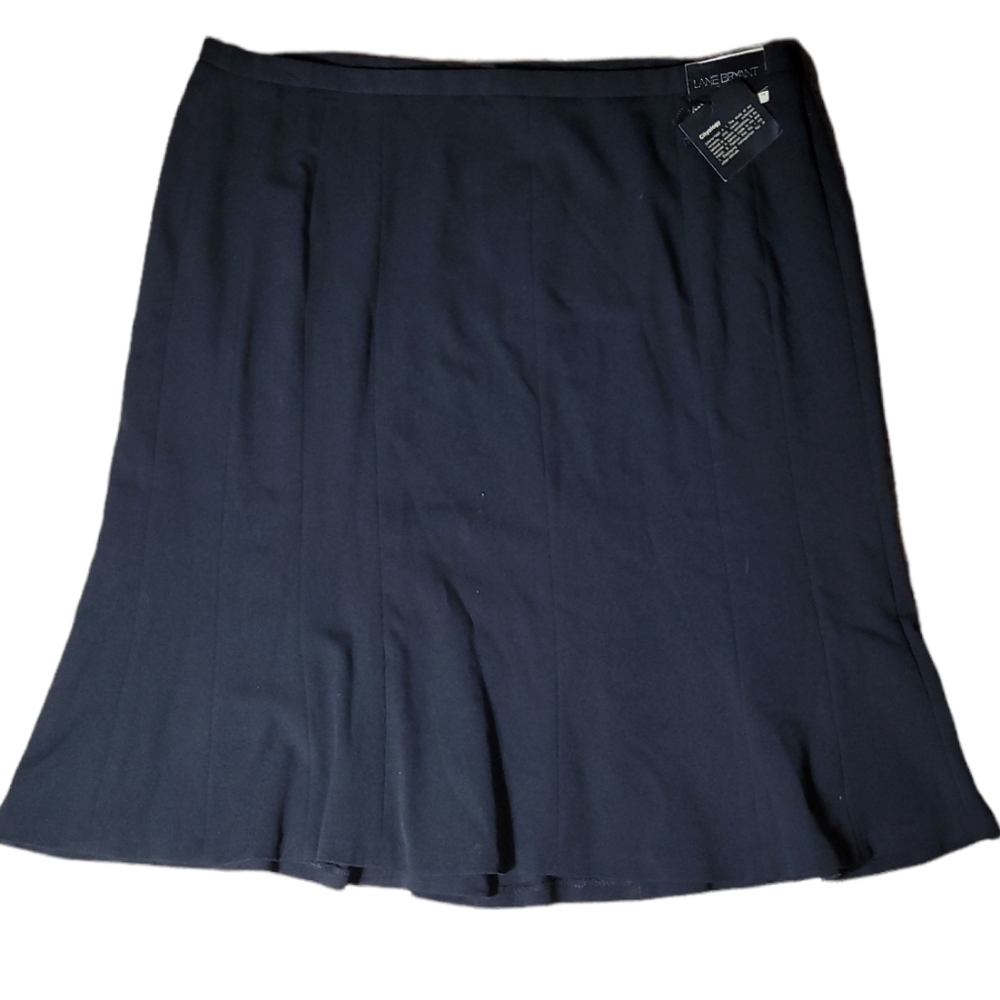 NWT* Lane Bryant* Cityology* Knee Length* Skirt* Black* Sz 16